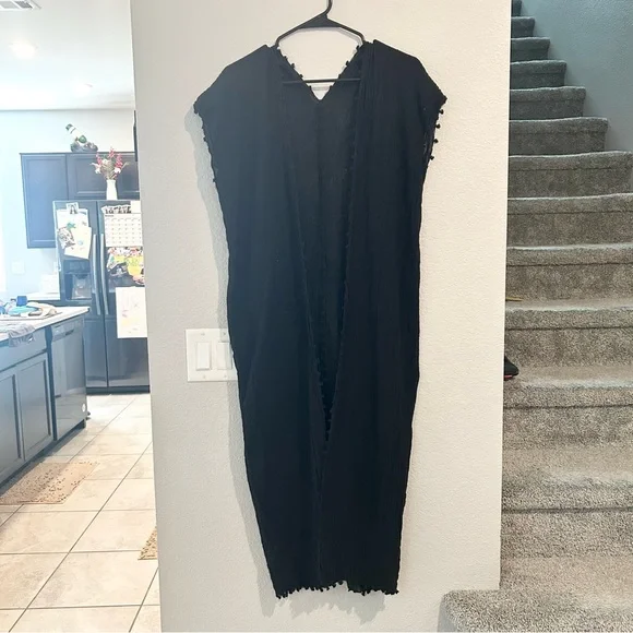 Caravana Robe Achi Duster Black ONE SIZE OS - Picture 2 of 7